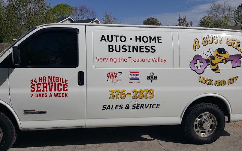 A Busy Bee Lock and Key