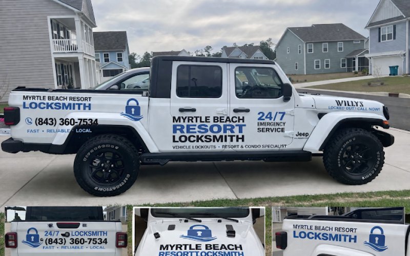 Myrtle Beach Resort Locksmith — Emergency locksmith service in Myrtle Beach