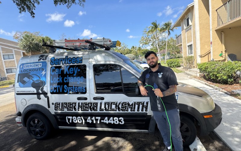 Super Hero Locksmith — Locksmith in Pembroke Pines