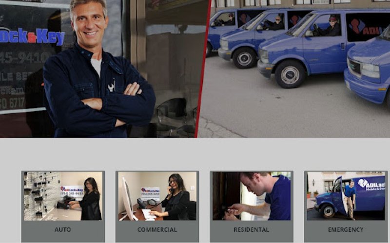 ADI Lock & Key — Locksmith in Roseville