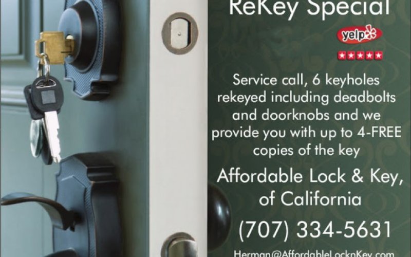 Affordable Lock and Key